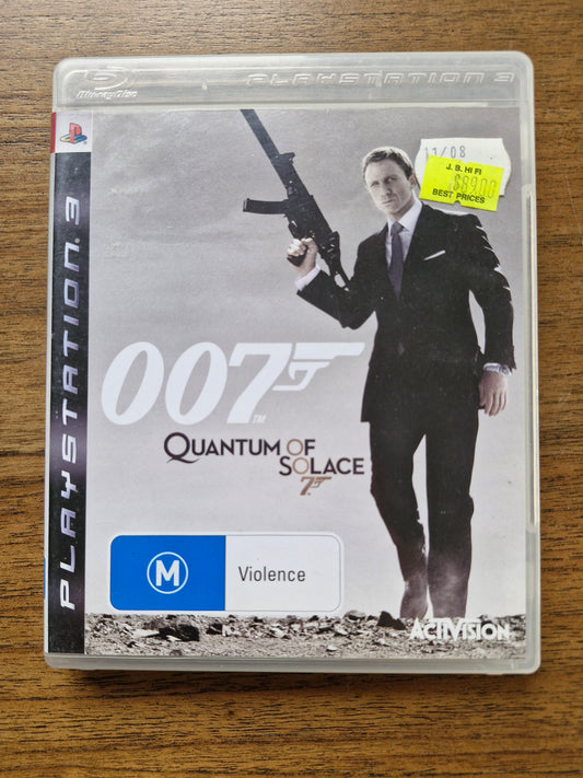 007: Quantum of Solace (PlayStation 3, PAL) by Activision – Classic James Bond Action Shooter