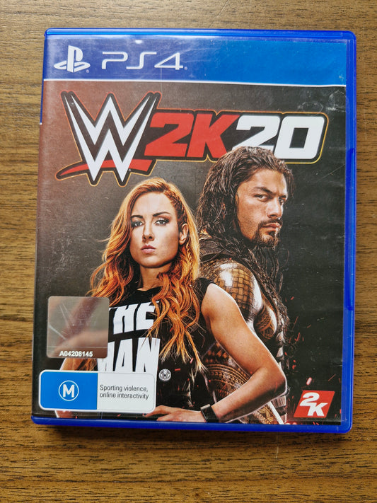 WWE 2K20 (PlayStation 4, PAL) by 2K Games – Wrestling / Fighting