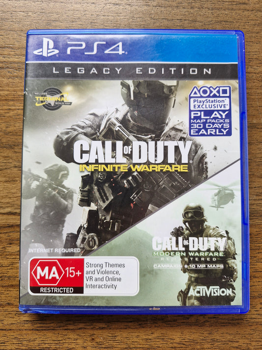 Call of Duty: Infinite Warfare Legacy Edition (Includes Modern Warfare Remastered – PlayStation 4, PAL) by Activision – FPS Shooter