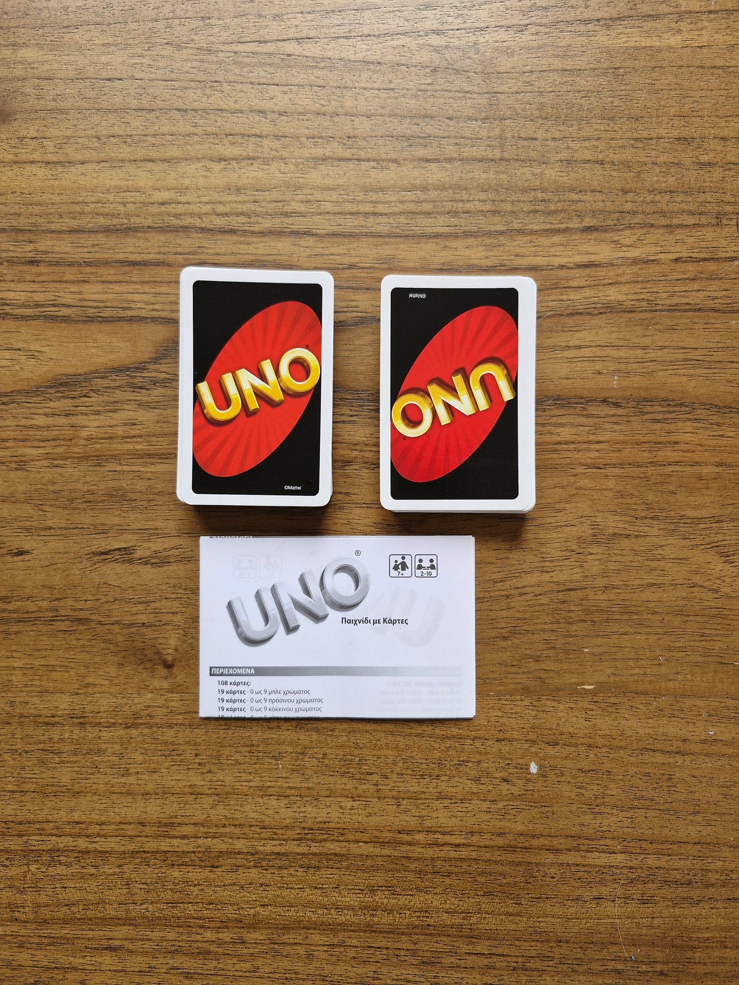 Mattel UNO Card Game – Classic Family Party Game – W2087 Edition (Complete with Box & Instructions)