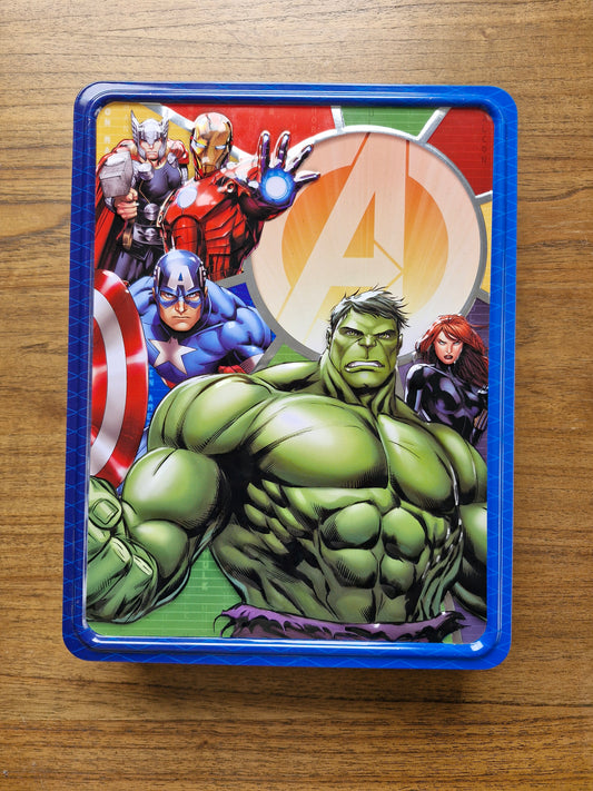 Marvel Avengers Dice Game – Collector’s Tin Edition – Includes Character Cards, Dice & Instructions (2010s)