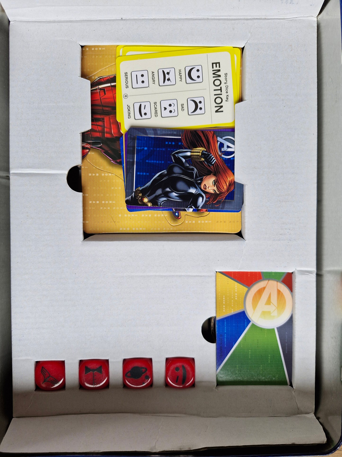 Marvel Avengers Dice Game – Collector’s Tin Edition – Includes Character Cards, Dice & Instructions (2010s)