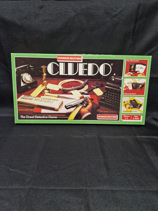 Vintage Cluedo Board Game – Parker Brothers “The Great Detective Game” (Complete)