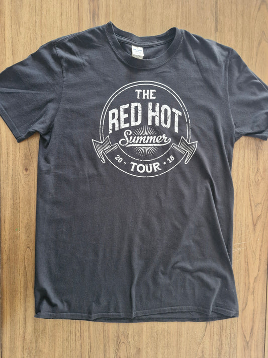 Red Hot Summer Tour 2018 Band T-Shirt | Suzi Quatro & The Angels | Size L