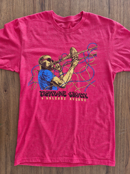 Trombone Shorty & Orleans Avenue T-Shirt | Jazz Funk Band Tee | Size L