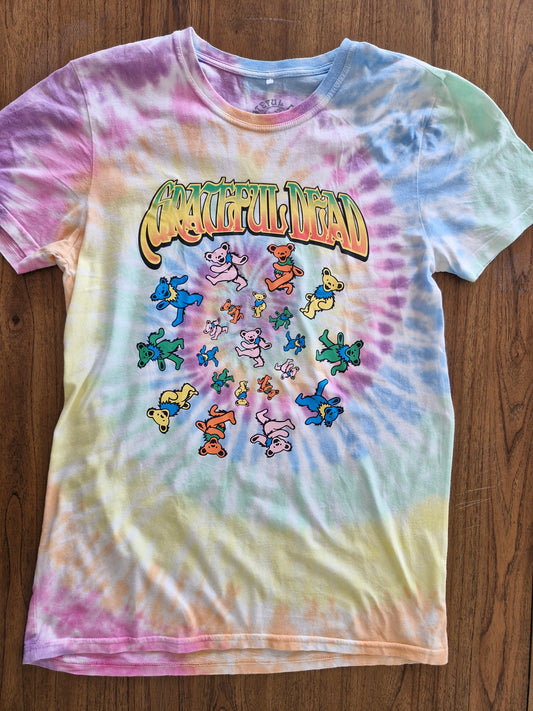 Grateful Dead Tie-Dye Dancing Bears Shirt – Small, 2021 GDP