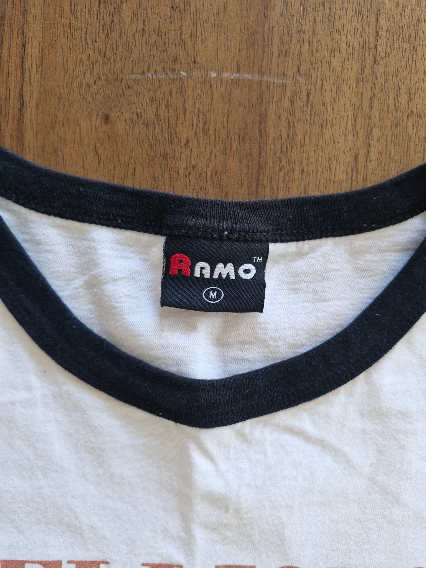 Hellions Opera Oblivia Band Tee – White Ringer T-Shirt (Medium)