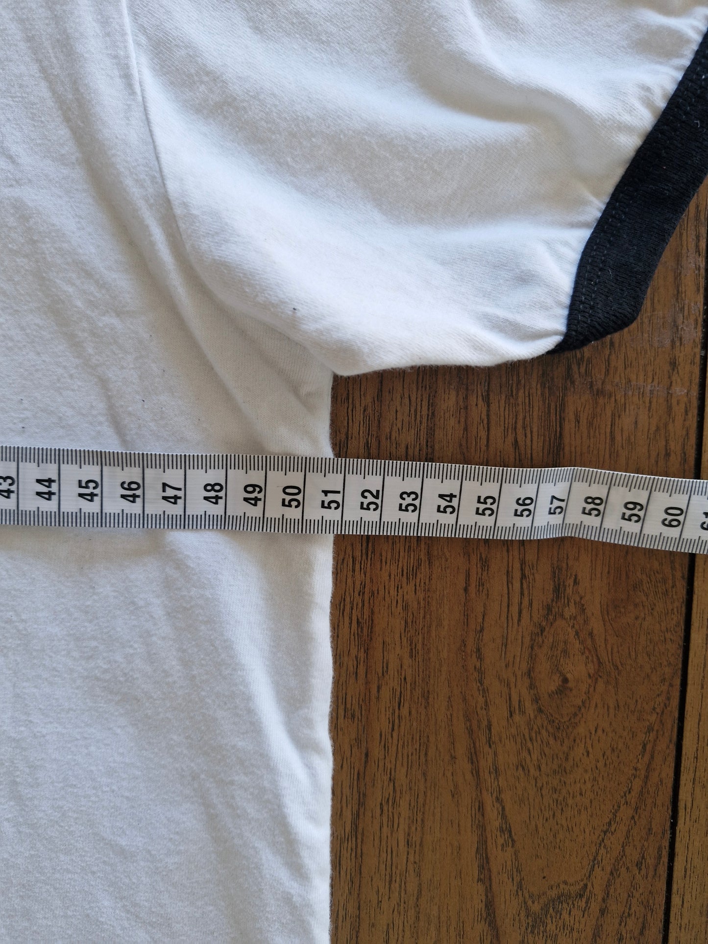 Hellions Opera Oblivia Band Tee – White Ringer T-Shirt (Medium)