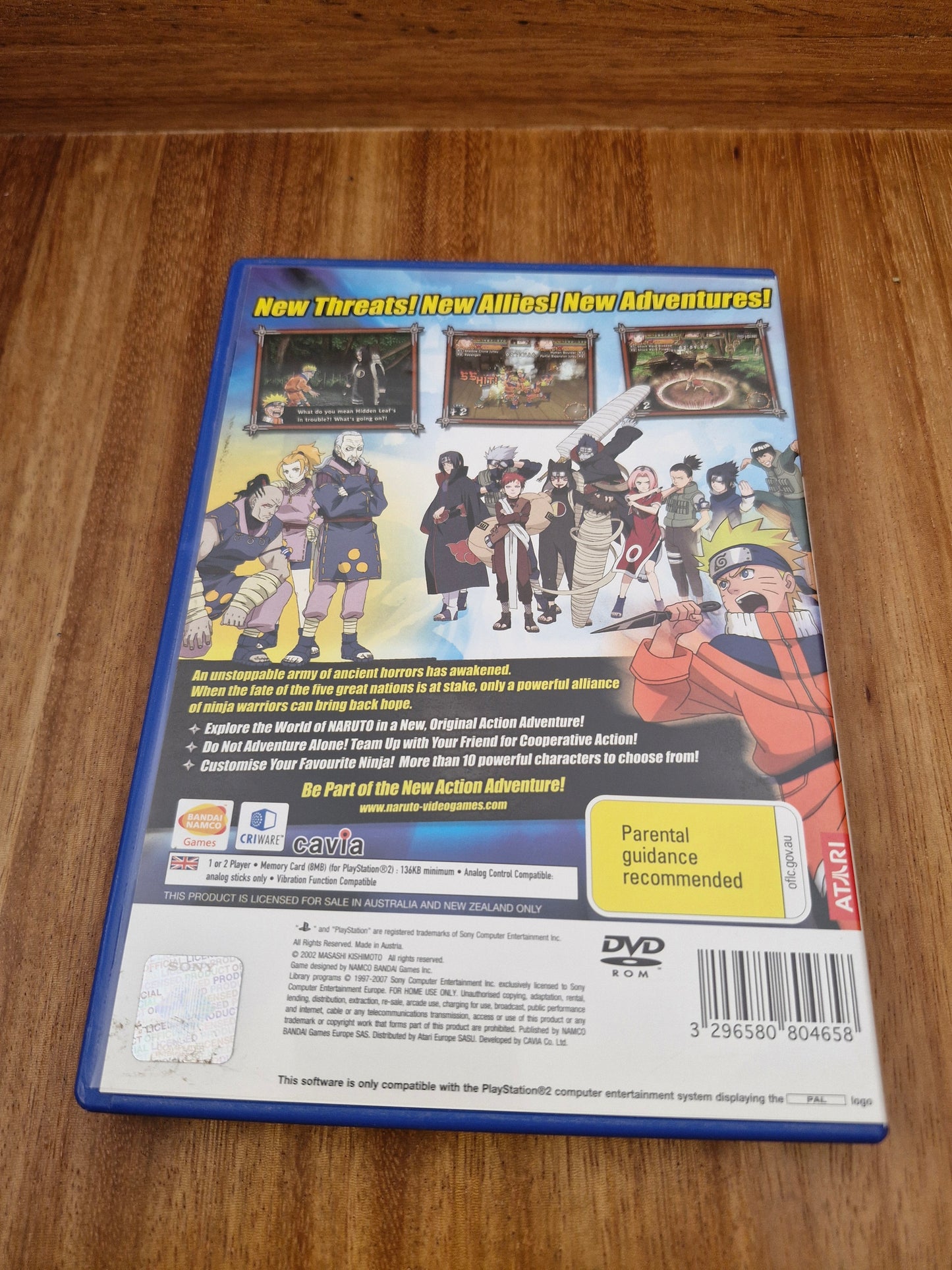 Naruto: Uzumaki Chronicles 2 (PS2, Complete) – Bandai Namco