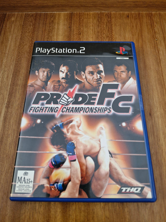 Pride FC: Fighting Championships (PS2, 2003) | Complete CIB PAL