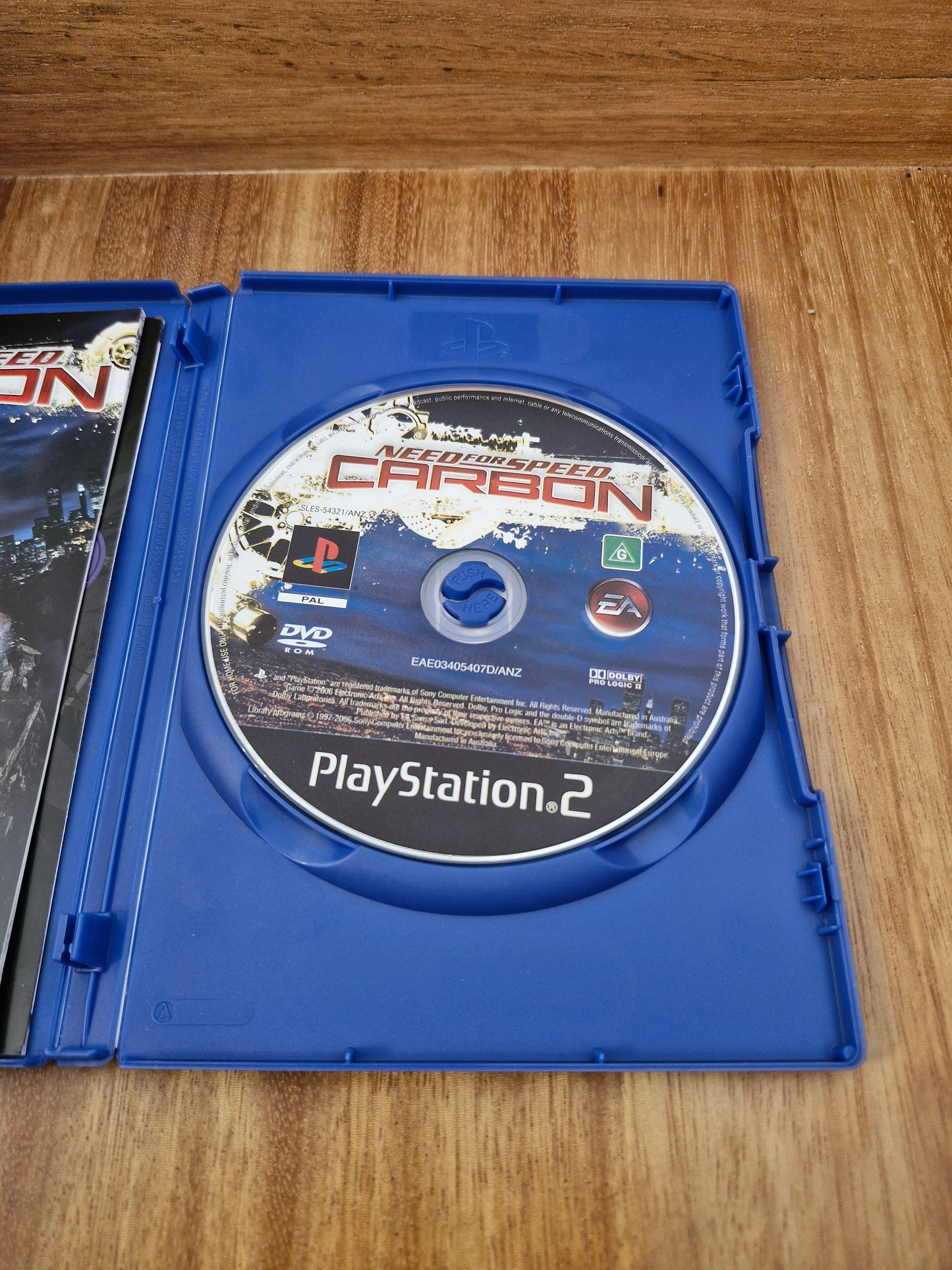Need for Speed: Carbon (PS2, Complete in Box, PAL AUS/NZ)