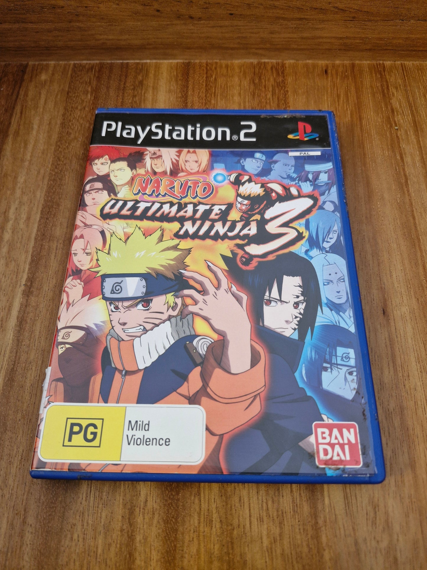 Naruto: Ultimate Ninja 3 (PlayStation 2) – Complete in Box (CIB) PAL