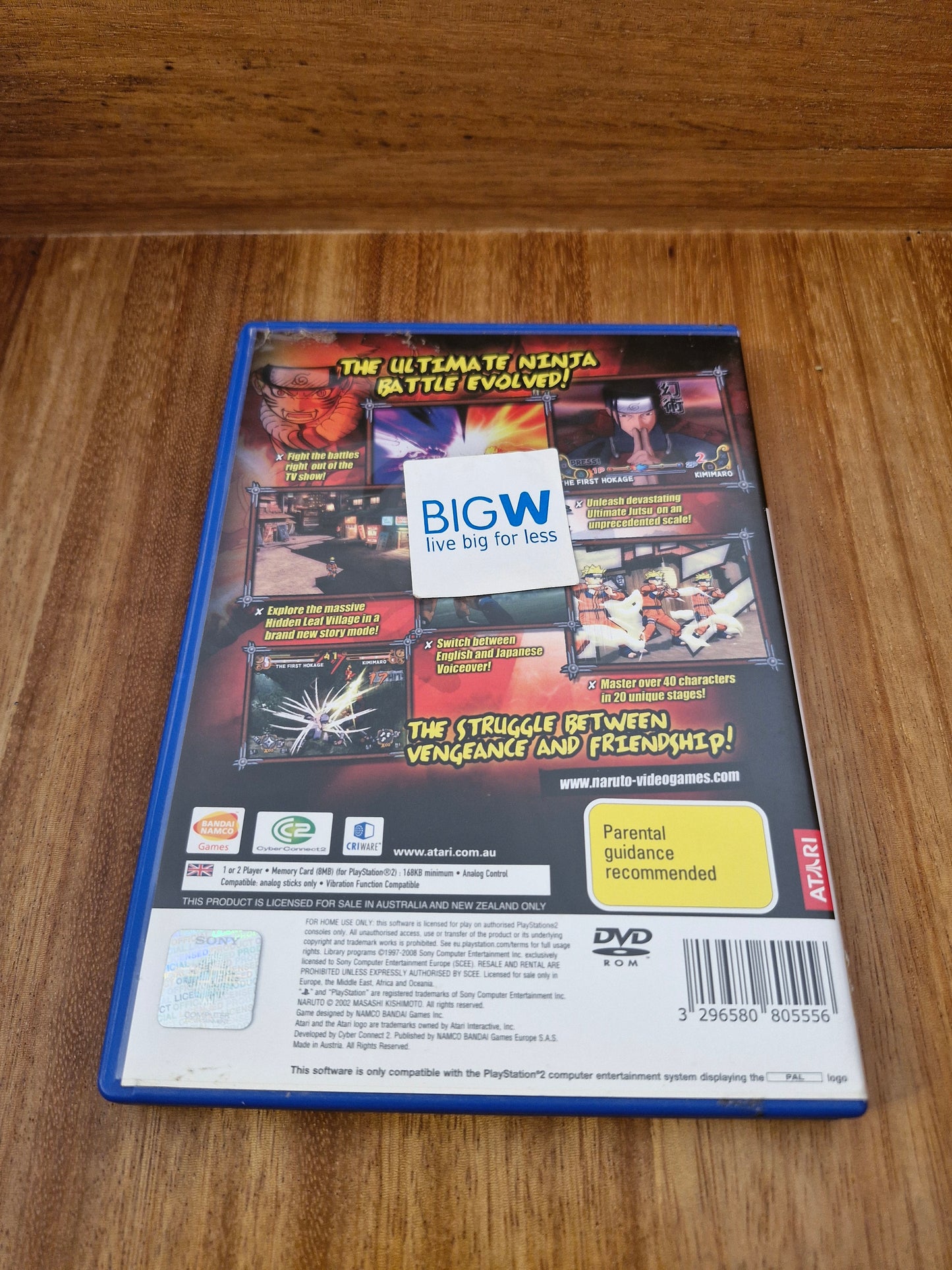 Naruto: Ultimate Ninja 3 (PlayStation 2) – Complete in Box (CIB) PAL