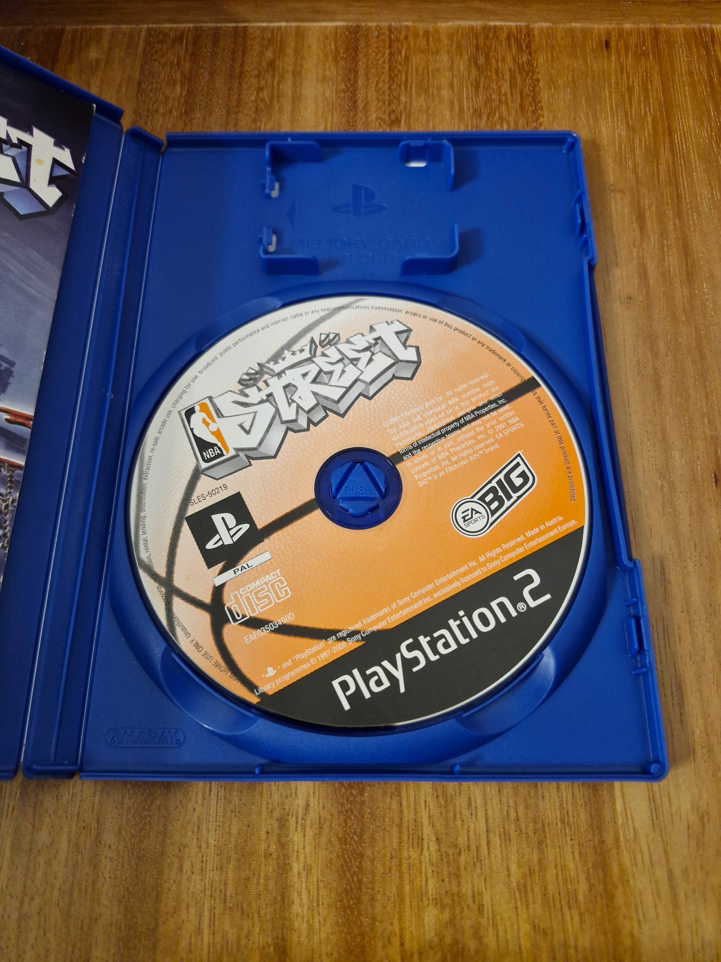 NBA Street (Sony PlayStation 2, 2001) | Complete with Manual