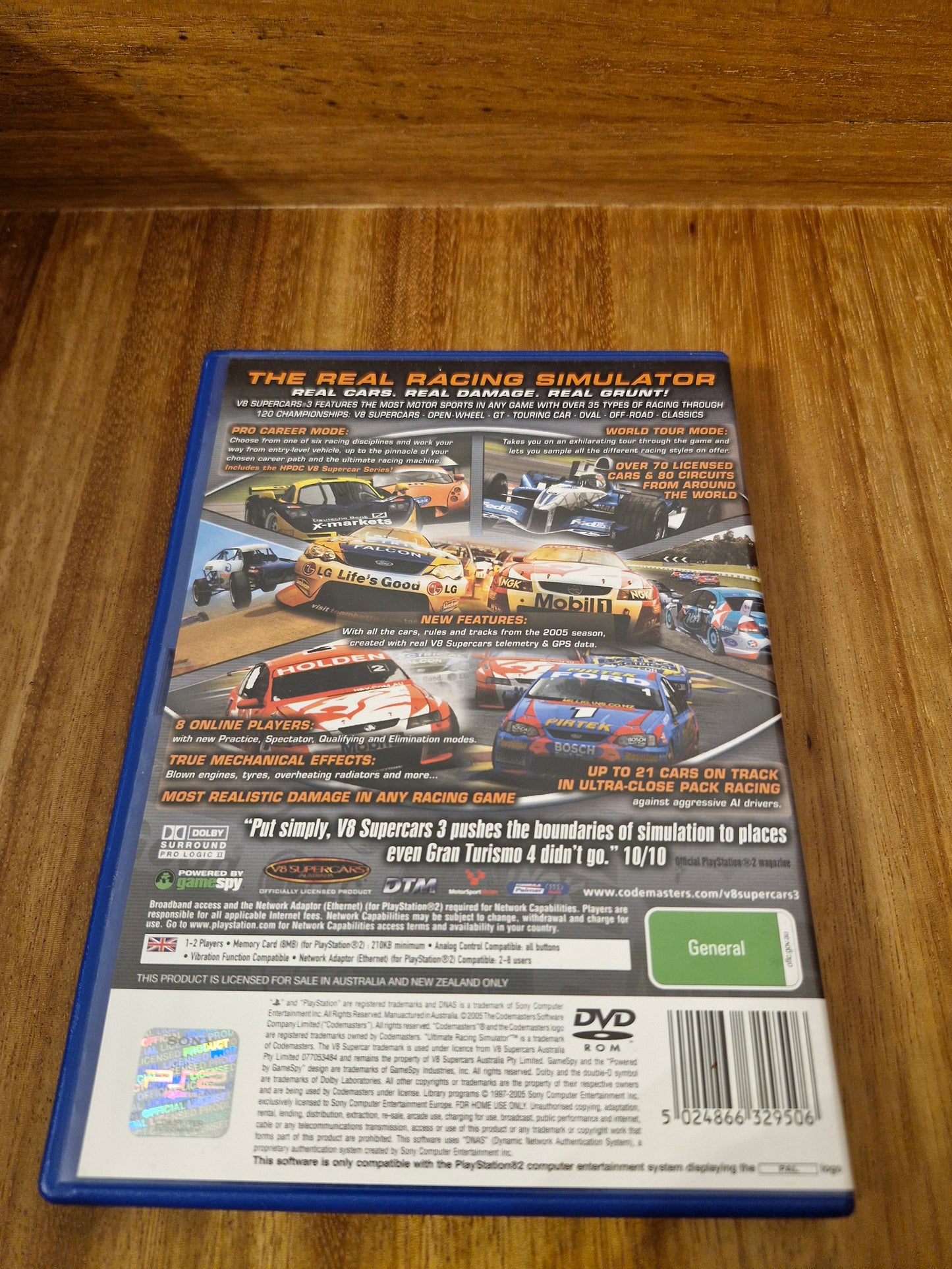 PS2 V8 Supercars Racing Bundle – 2 Games