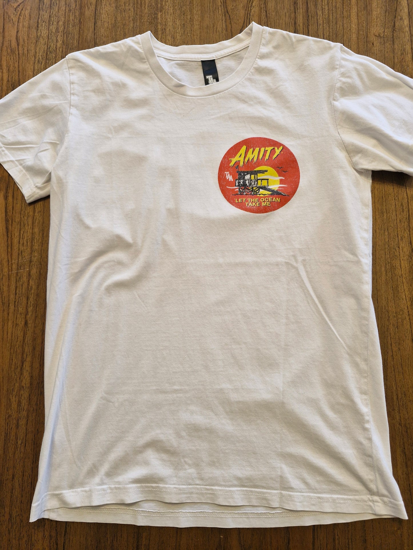 Amity Affliction “Let The Ocean Take Me” T-Shirt – Small White