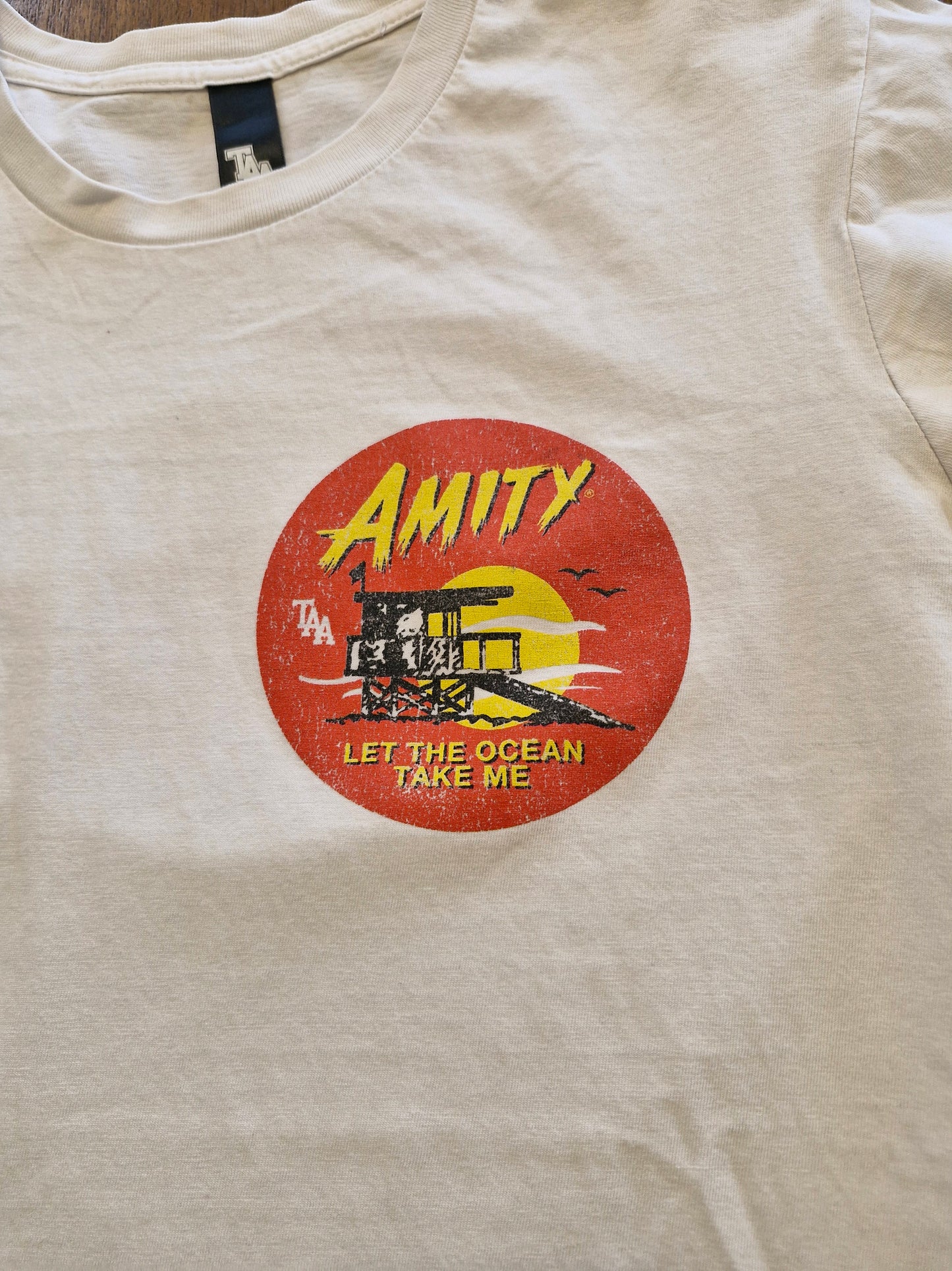 Amity Affliction “Let The Ocean Take Me” T-Shirt – Small White