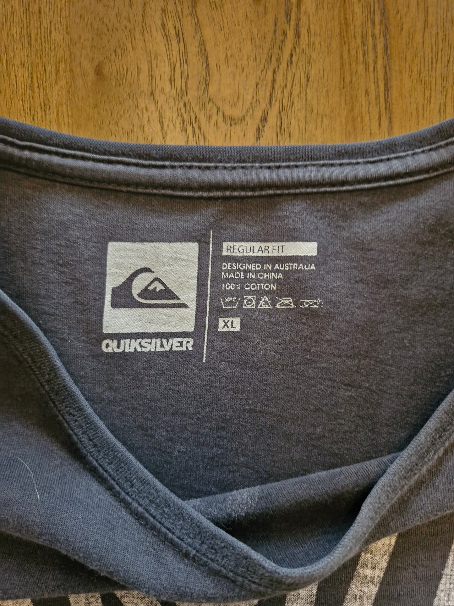 Quiksilver Boardriding Company Logo T-Shirt – XL Black