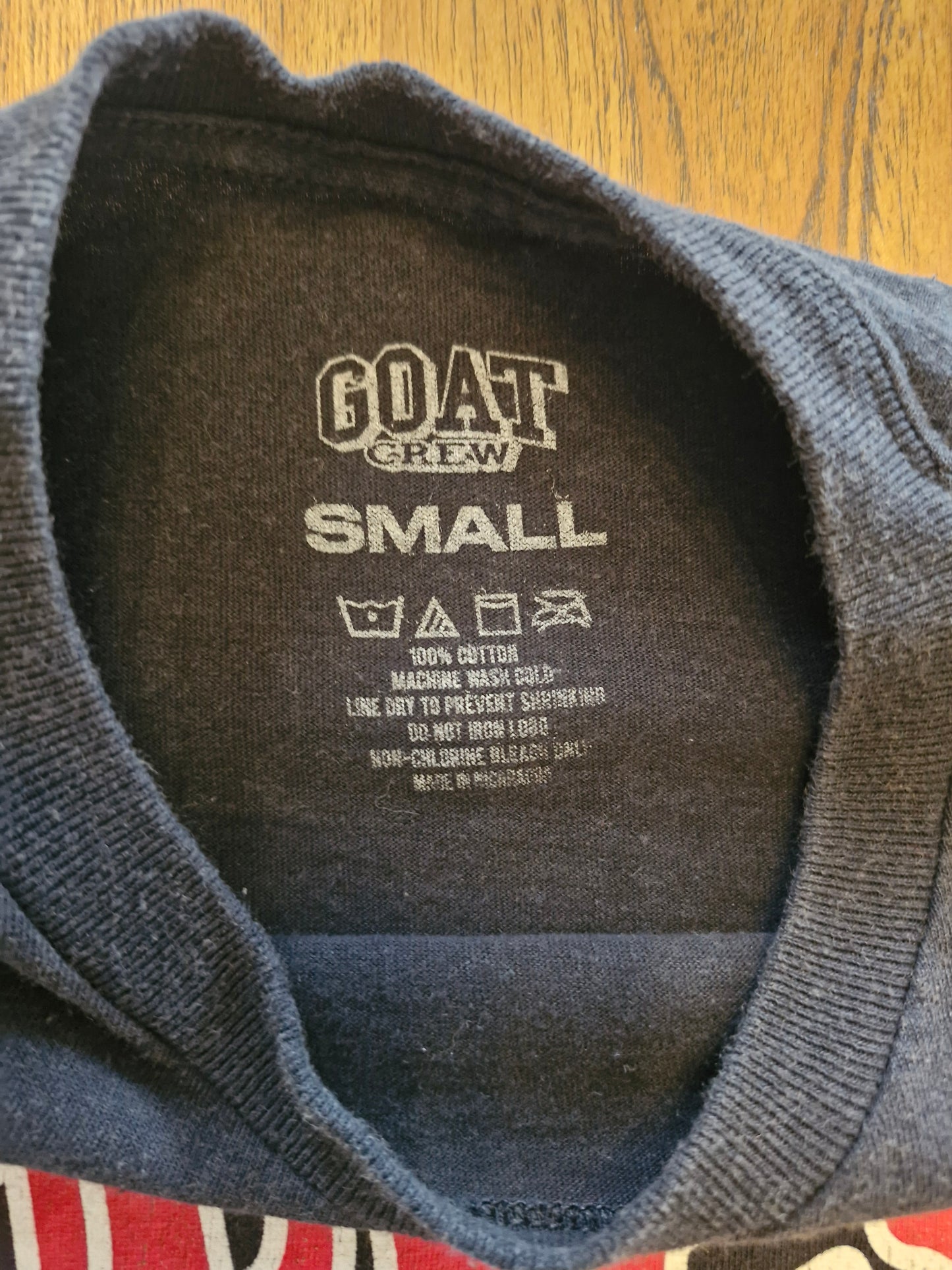 GOAT Crew “Protect Our Earth” Graphic T-Shirt – Small Black