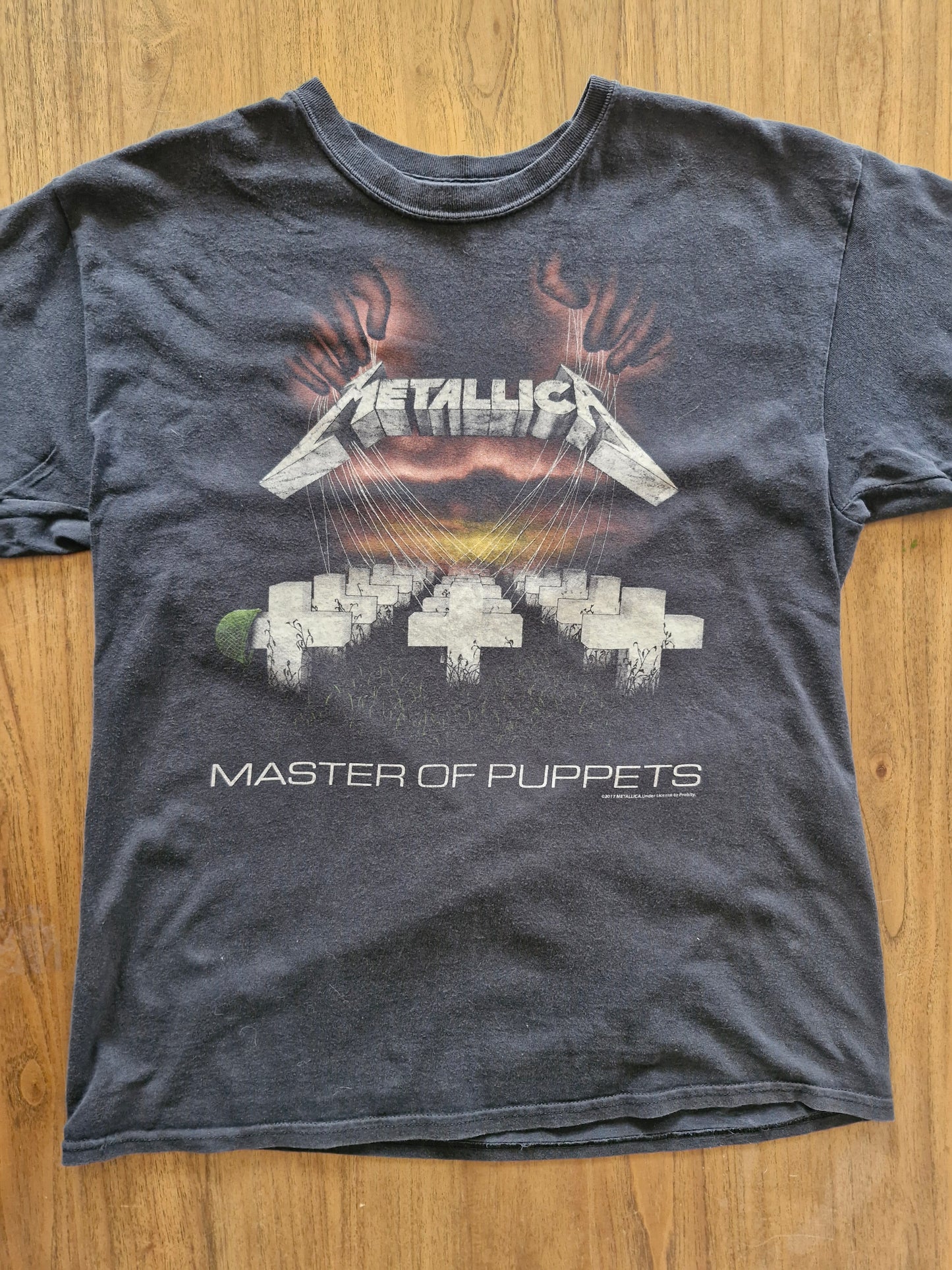 Metallica Master of Puppets T-Shirt – Large Black