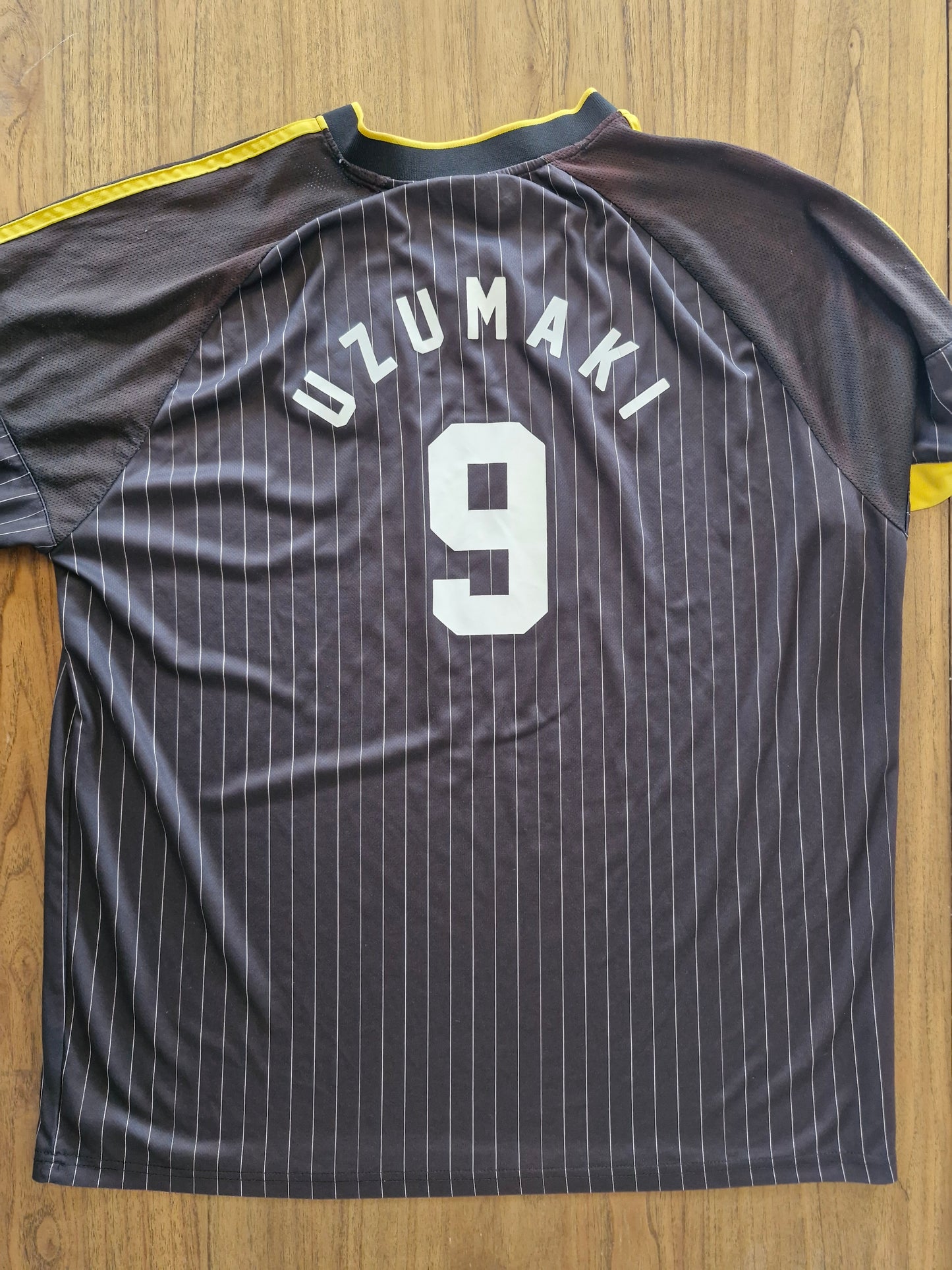 Naruto Shippuden Ichiraku Ramen Jersey – XXL Black/Yellow (2007 Licensed)