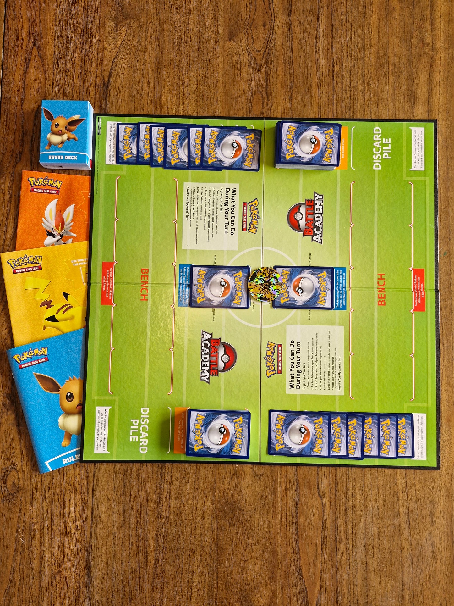 Pokémon TCG: Battle Academy Board Game (2022) – Complete Set