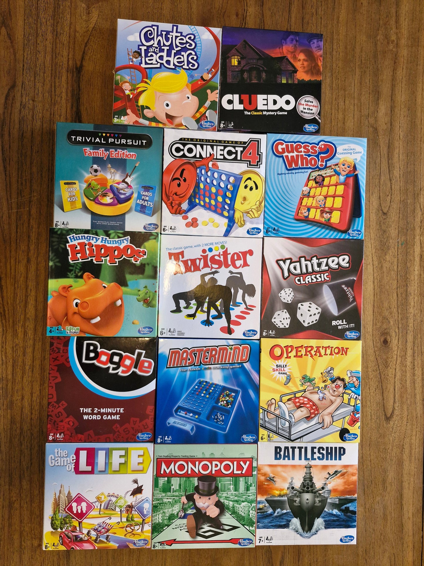 Hasbro Family Favourites Mini Board Game Collection – Complete Set – Excellent Condition