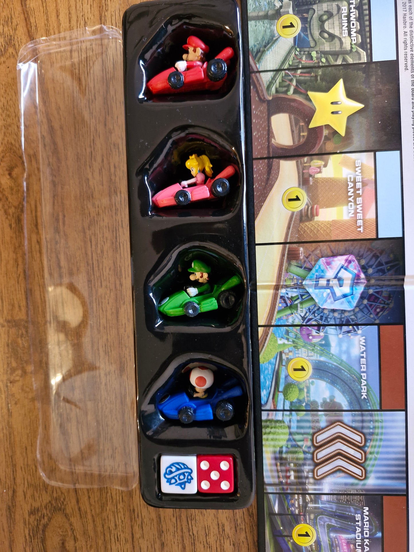 Monopoly Gamer Mario Kart Edition (Hasbro/Nintendo, 2017) – Complete, Excellent Condition