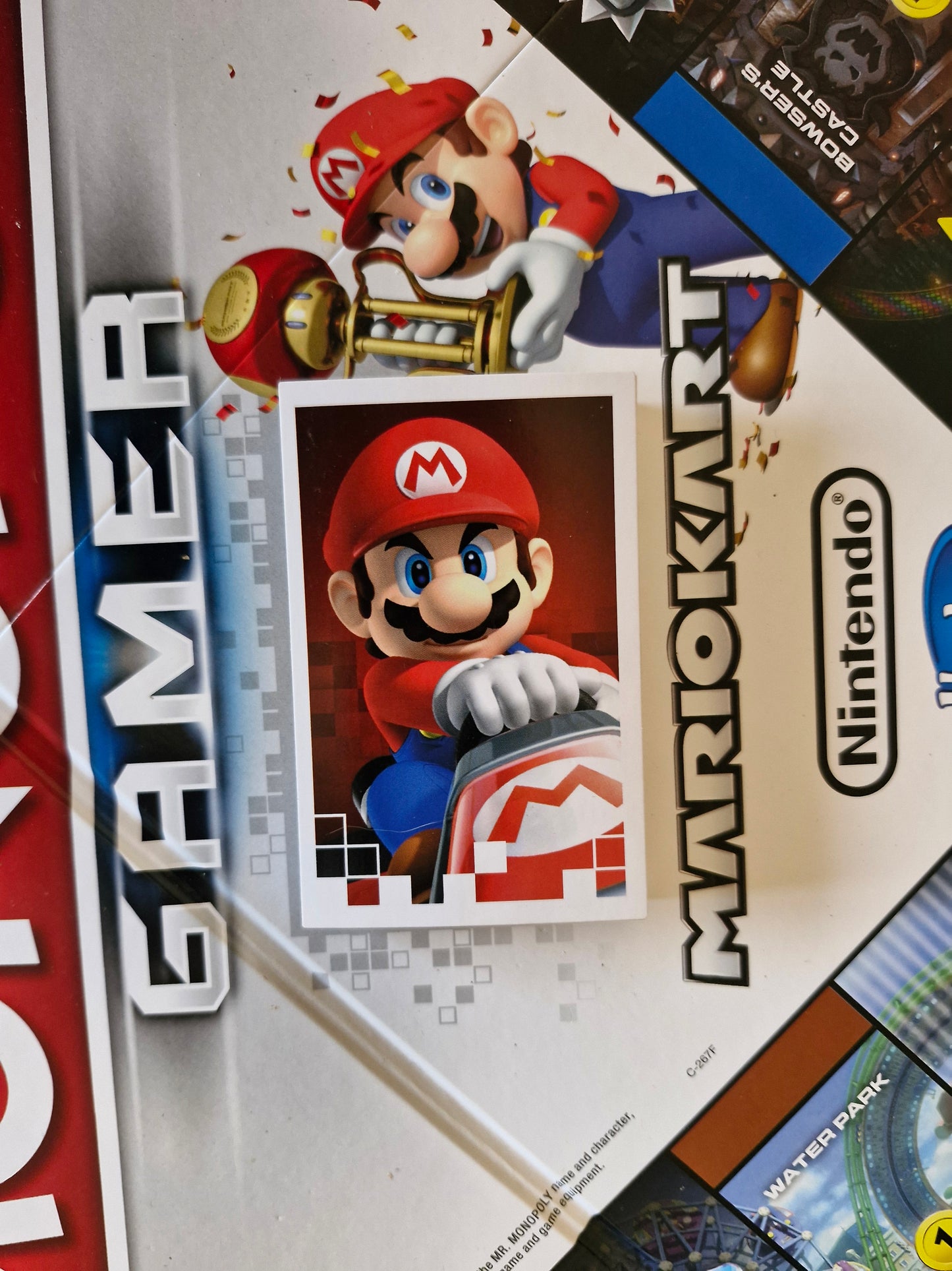 Monopoly Gamer Mario Kart Edition (Hasbro/Nintendo, 2017) – Complete, Excellent Condition