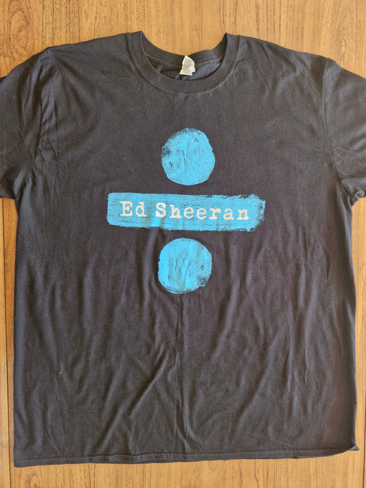 Ed Sheeran Divide Tour T-Shirt – 2XL Black