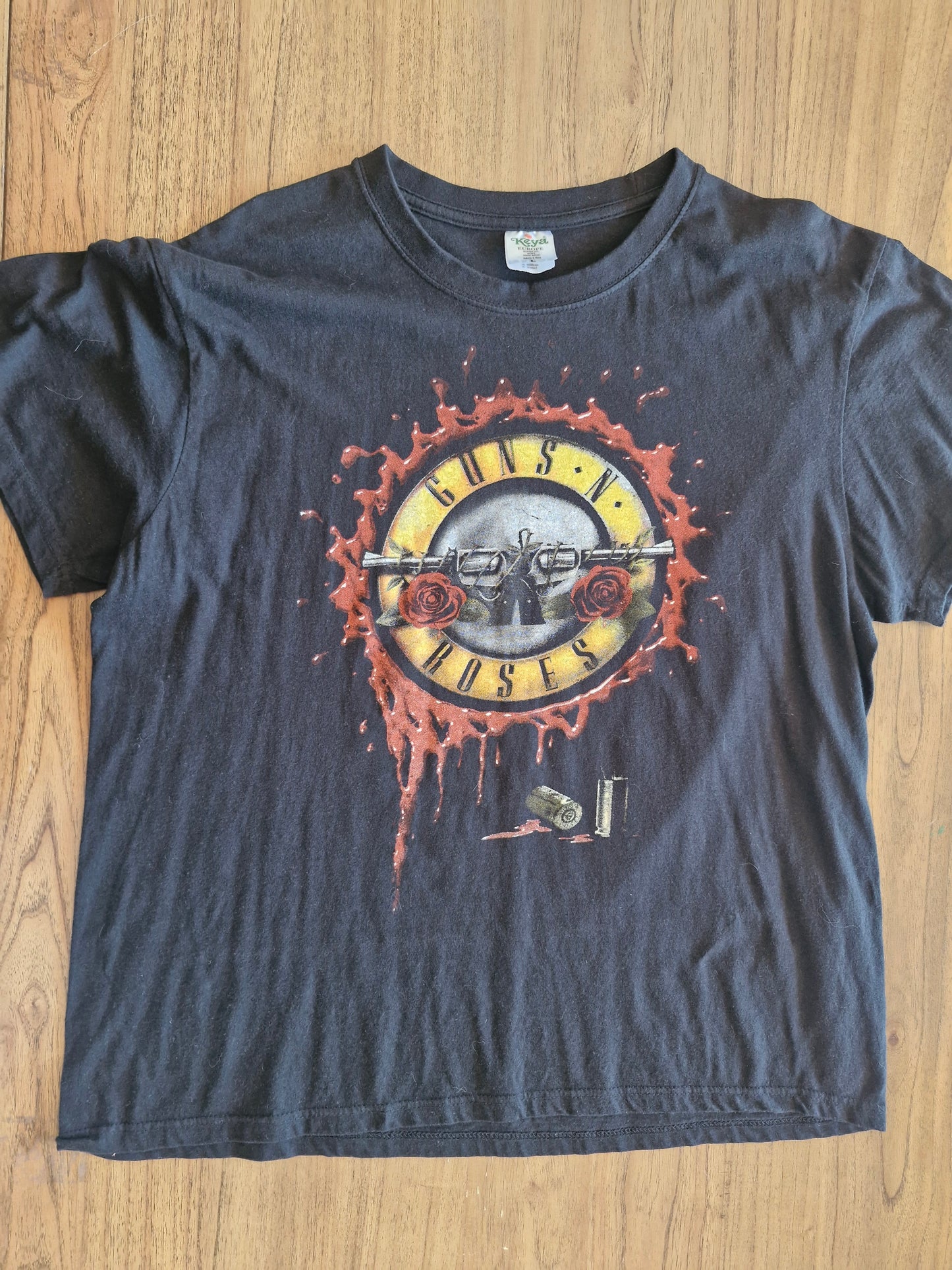 Guns N’ Roses Not in This Lifetime Tour T-Shirt – Large Black