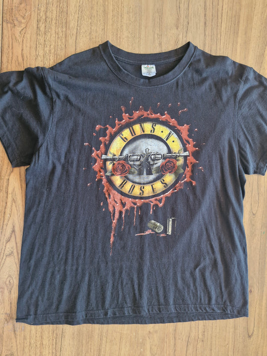 Guns N’ Roses Not in This Lifetime Tour T-Shirt – Large Black