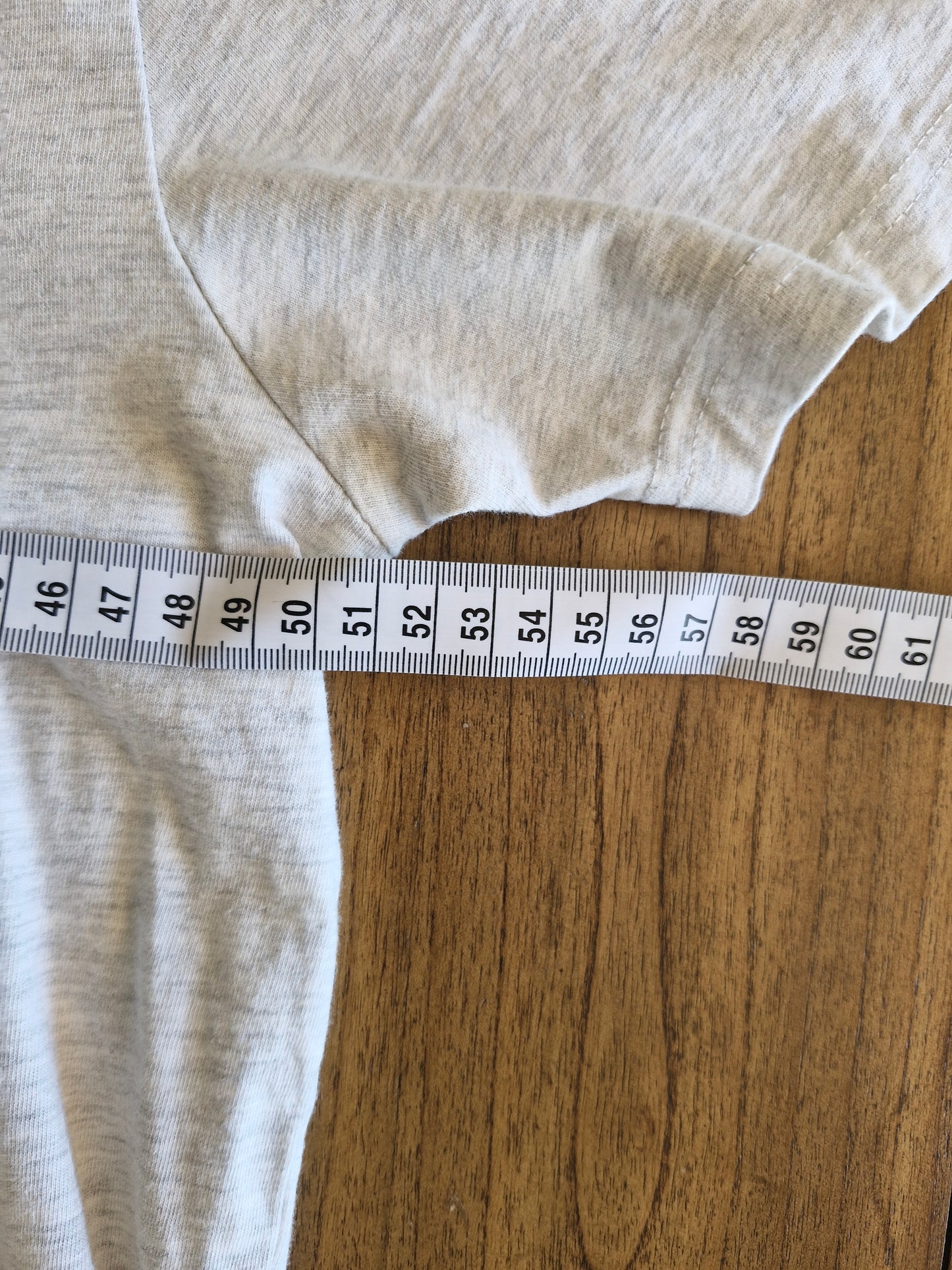 Led Zeppelin 1975 North American Tour T-Shirt – Size L (Light Grey)