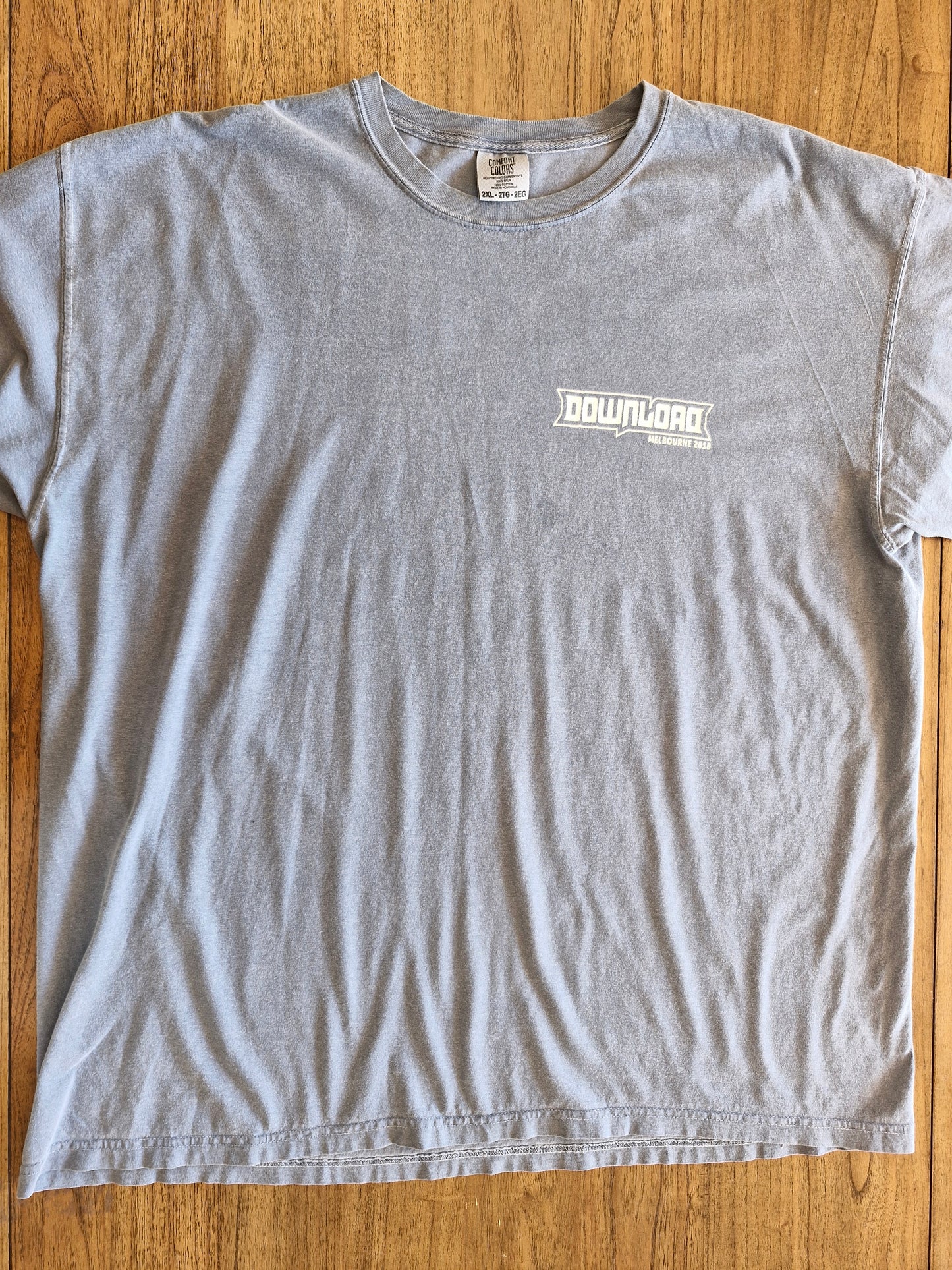 Download Festival 2018 Melbourne T-Shirt – 2XL Blue