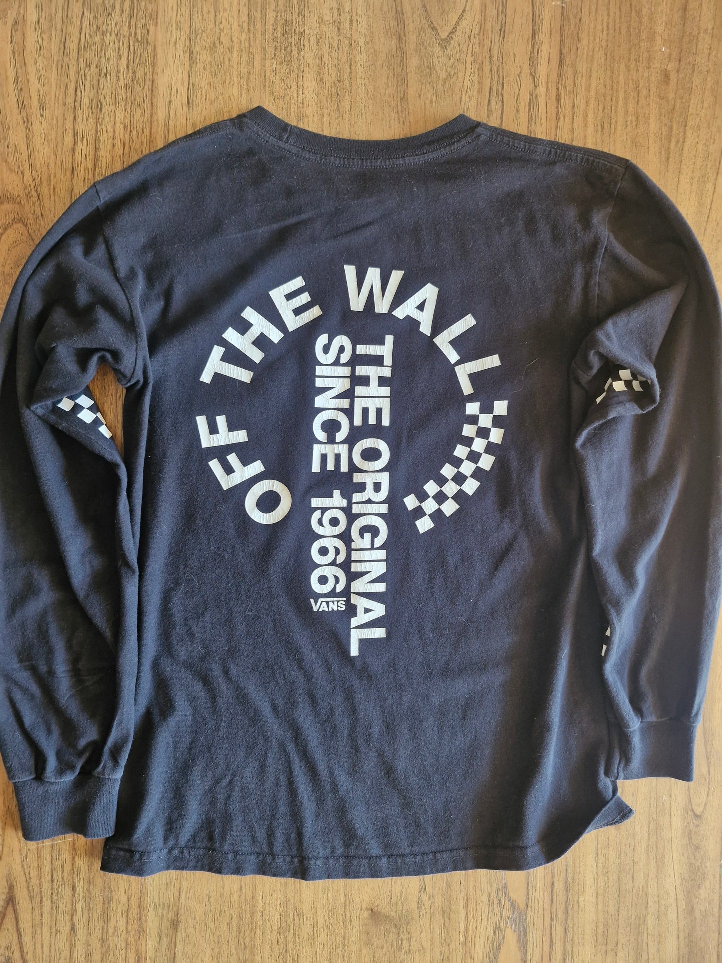 Vans “Off The Wall Since 1966” Long Sleeve T-Shirt – Small Black