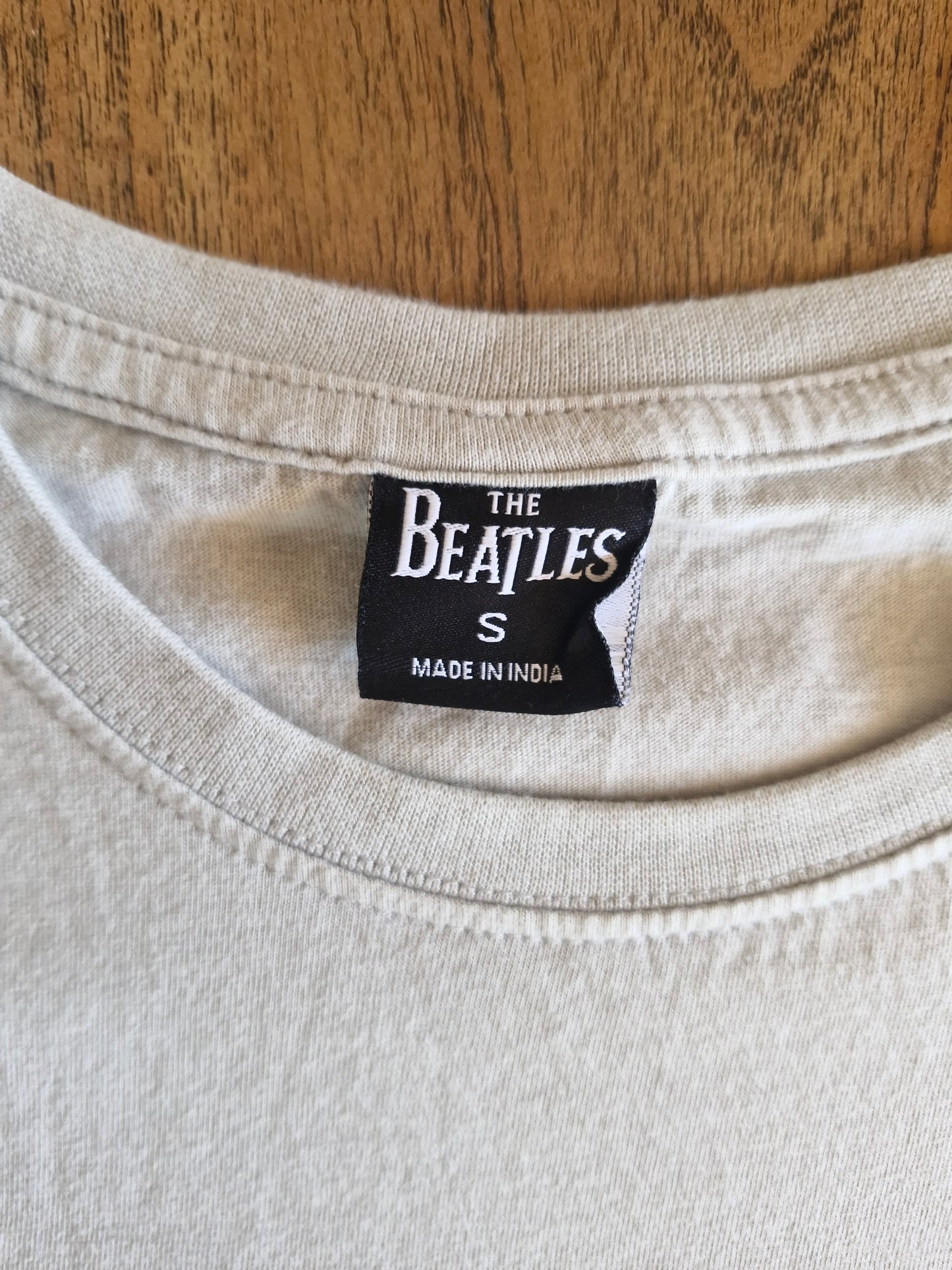 The Beatles Graphic T-Shirt – Small Beige