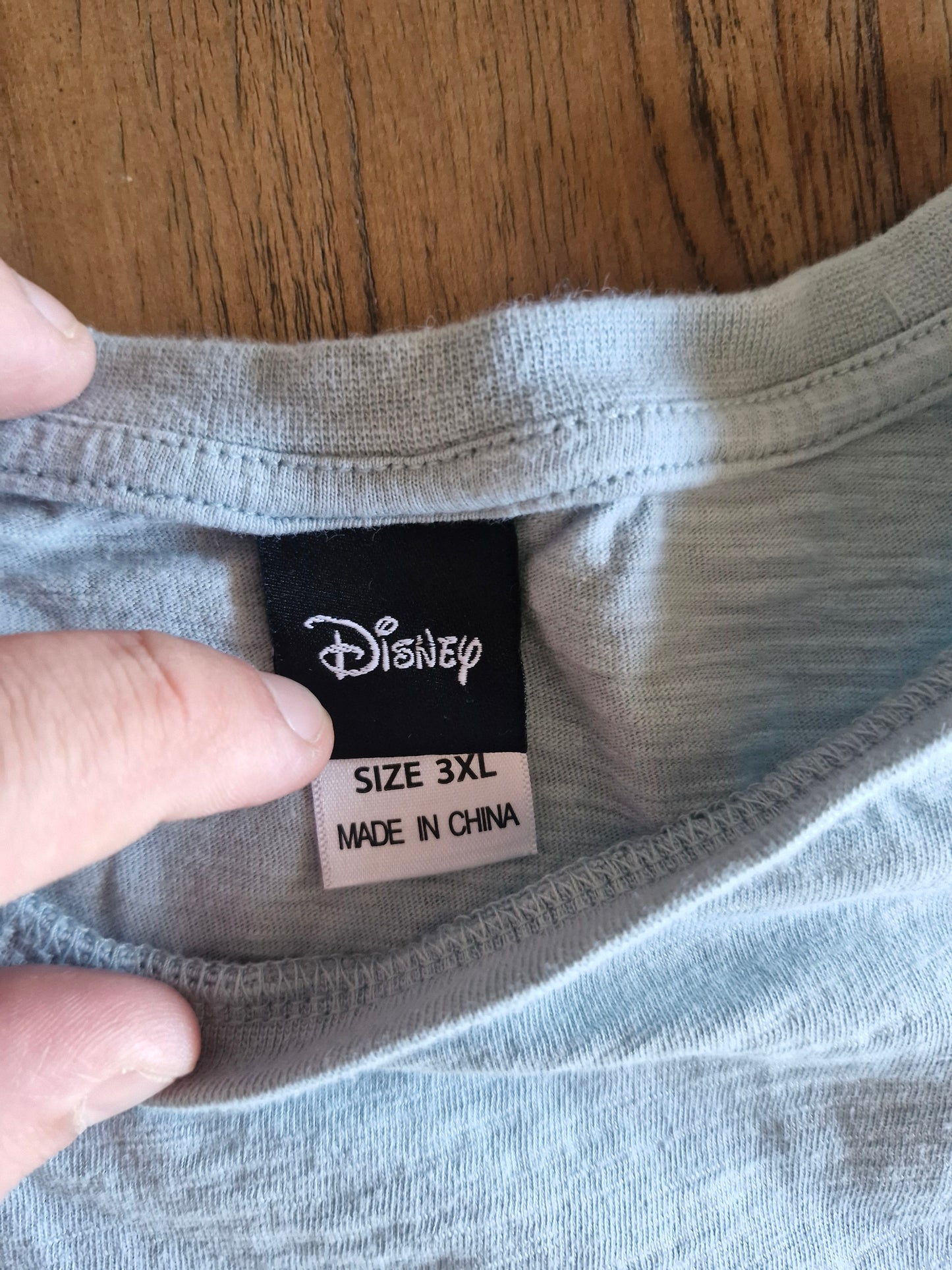 Disney Mickey Mouse Sketch Graphic T-Shirt – 3XL Grey