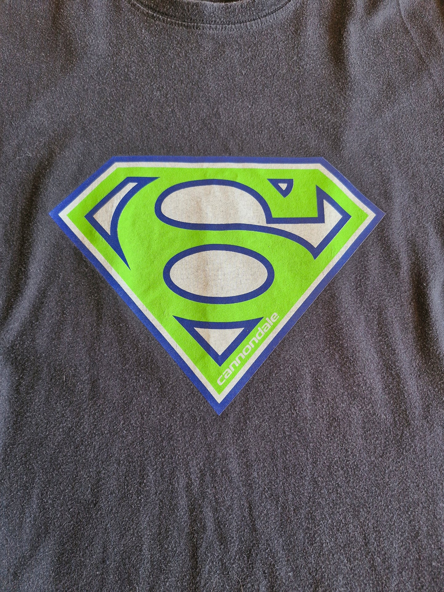 Cannondale “S” Logo Graphic Tee (Size L, Black)