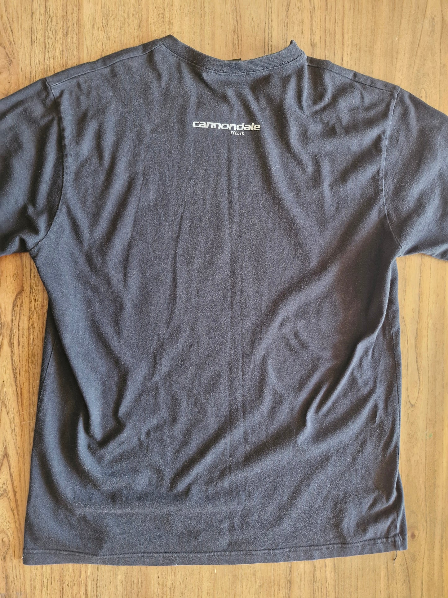 Cannondale “S” Logo Graphic Tee (Size L, Black)