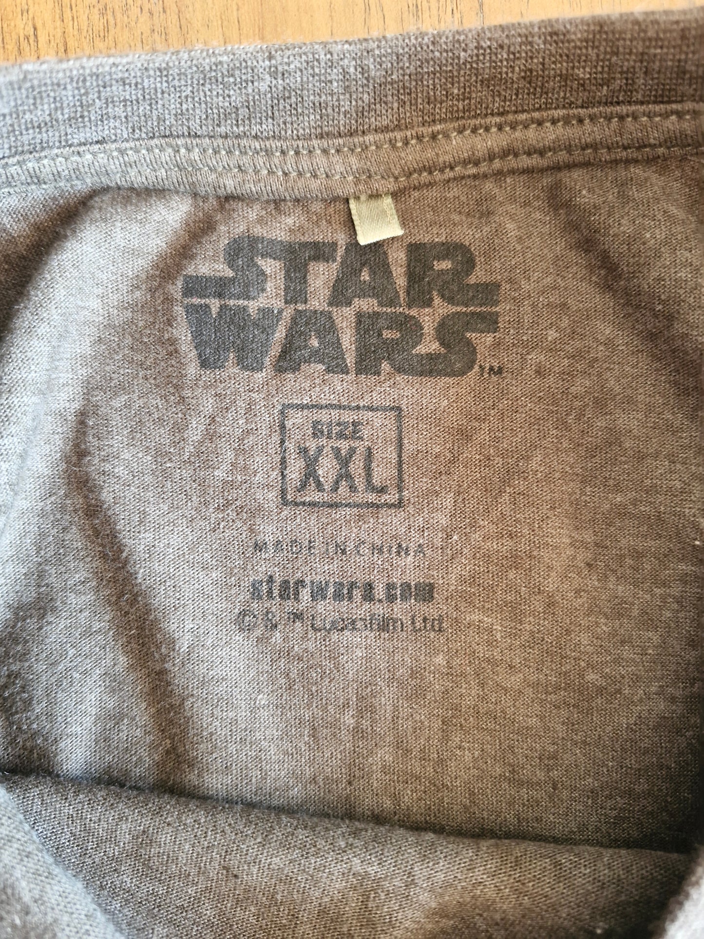 Official Star Wars Darth Vader Graphic Tee – XXL Retro Sci-Fi Shirt