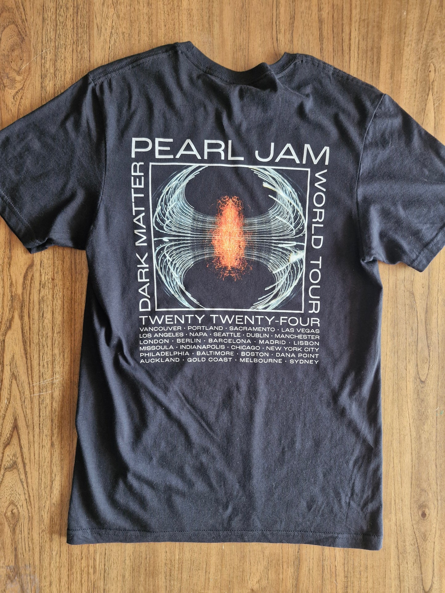 Pearl Jam “Dark Matter” 2024 World Tour T-Shirt – Size Small