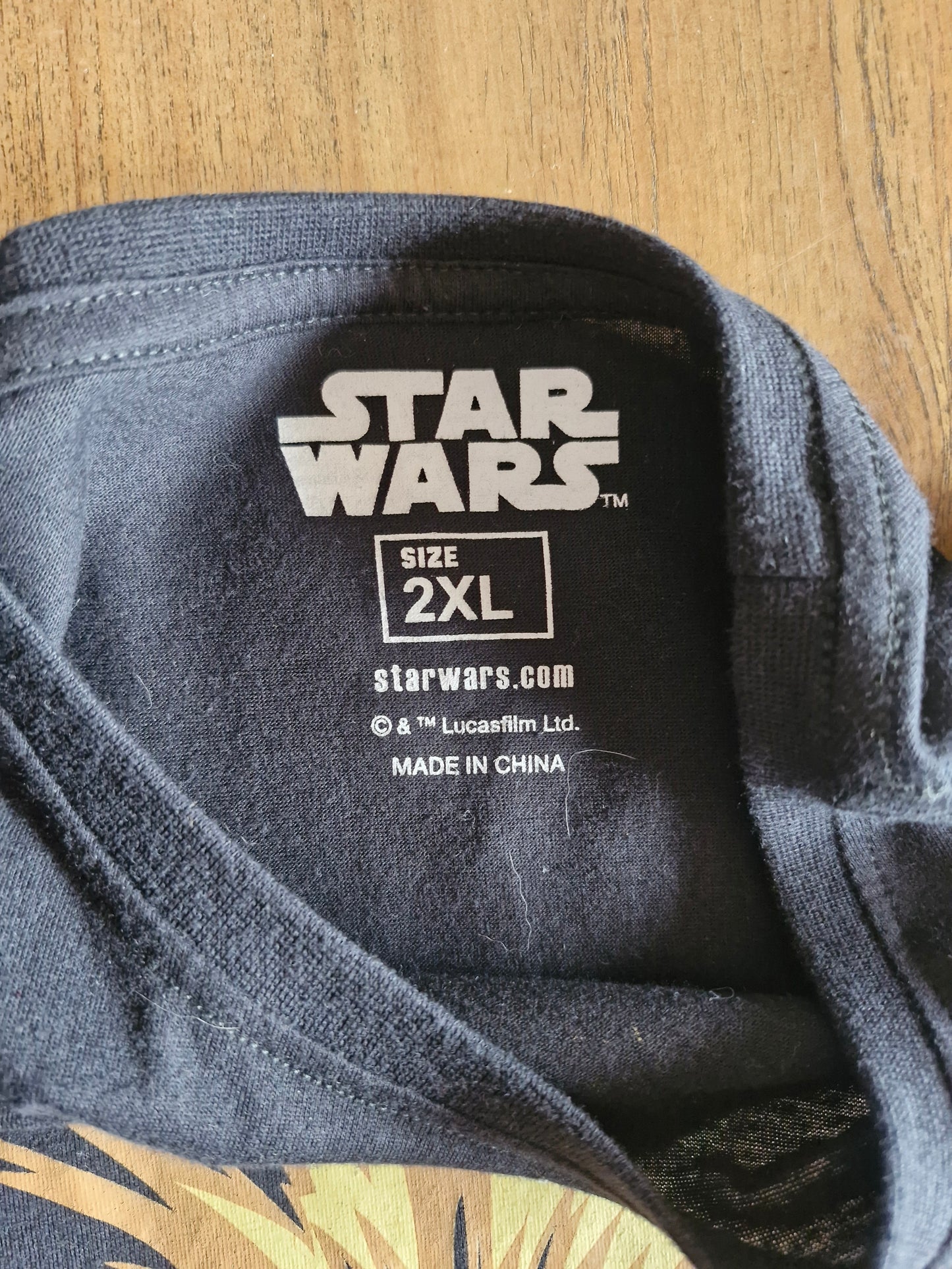 Star Wars “Chewbacca Face” Graphic Tee – XXL