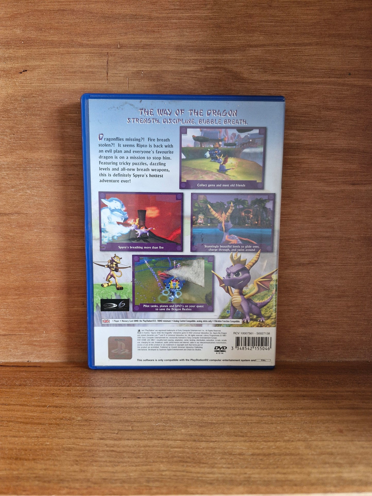 Spyro: Enter the Dragonfly (PS2, PAL) | Complete with Manual
