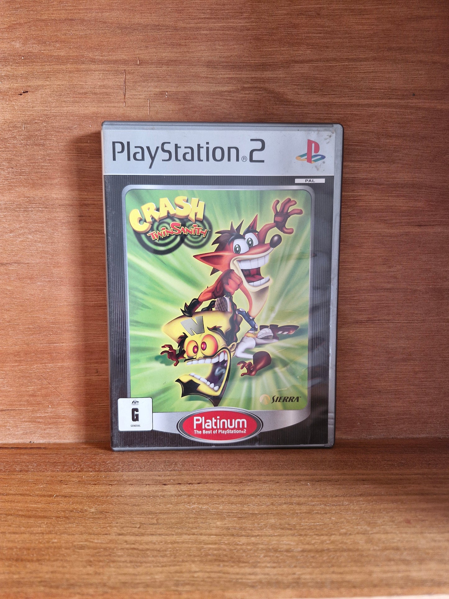 Crash Twinsanity (PlayStation 2) – Complete in Box (Platinum)