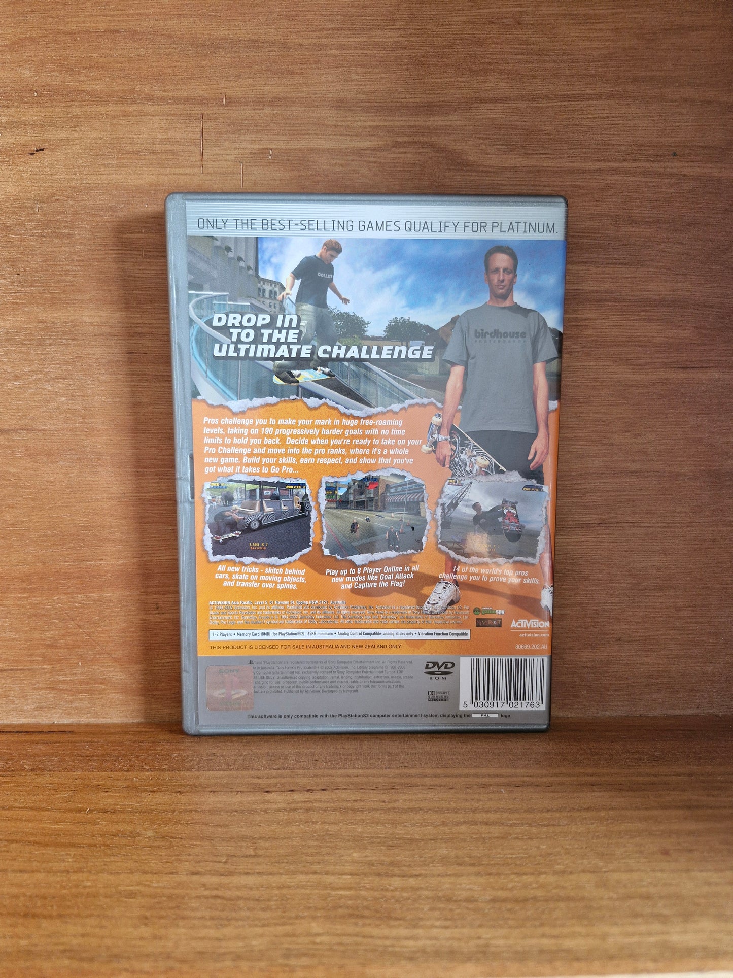 Tony Hawk’s Pro Skater 4 (Platinum) – PlayStation 2 (PS2, PAL)