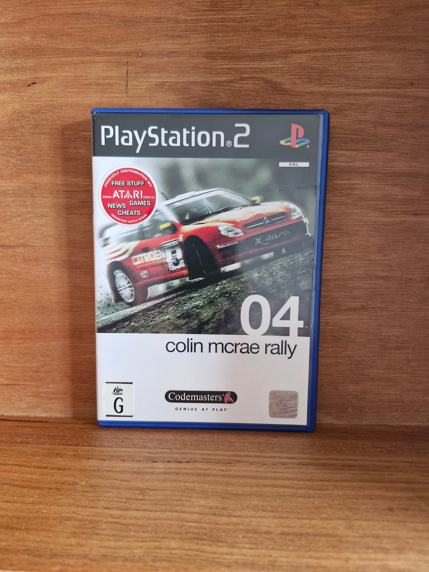 Colin McRae Rally 04 (PlayStation 2) – Complete in Box (CIB) PAL