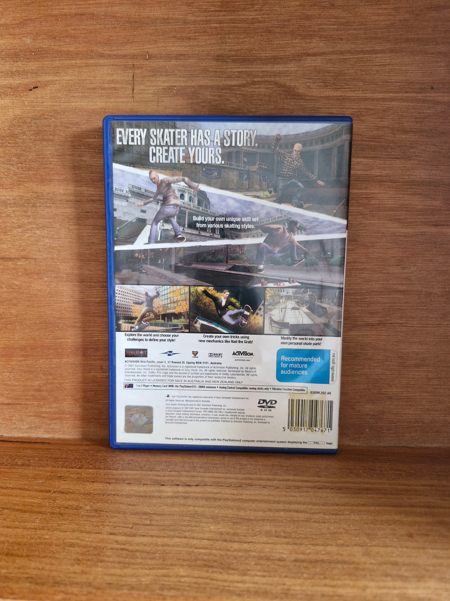 Tony Hawk’s Proving Ground (2007, Activision) – Complete with Manual [PS2, PAL]