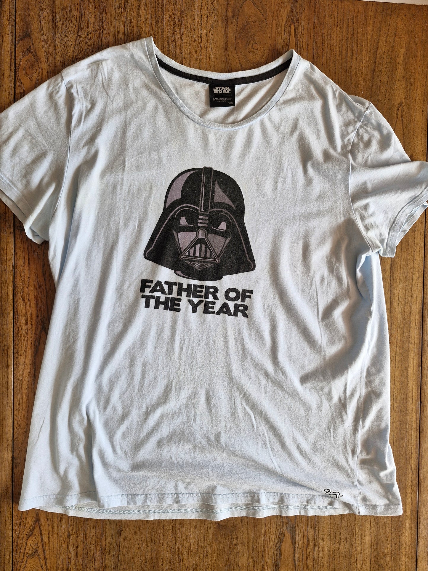 Star Wars x Peter Alexander “Father of the Year” Tee - (Darth Vader Graphic Shirt, Size XXL)