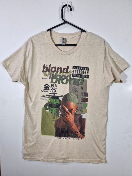 Frank Ocean Blonde Album Graphic T-Shirt – Size Men's Large