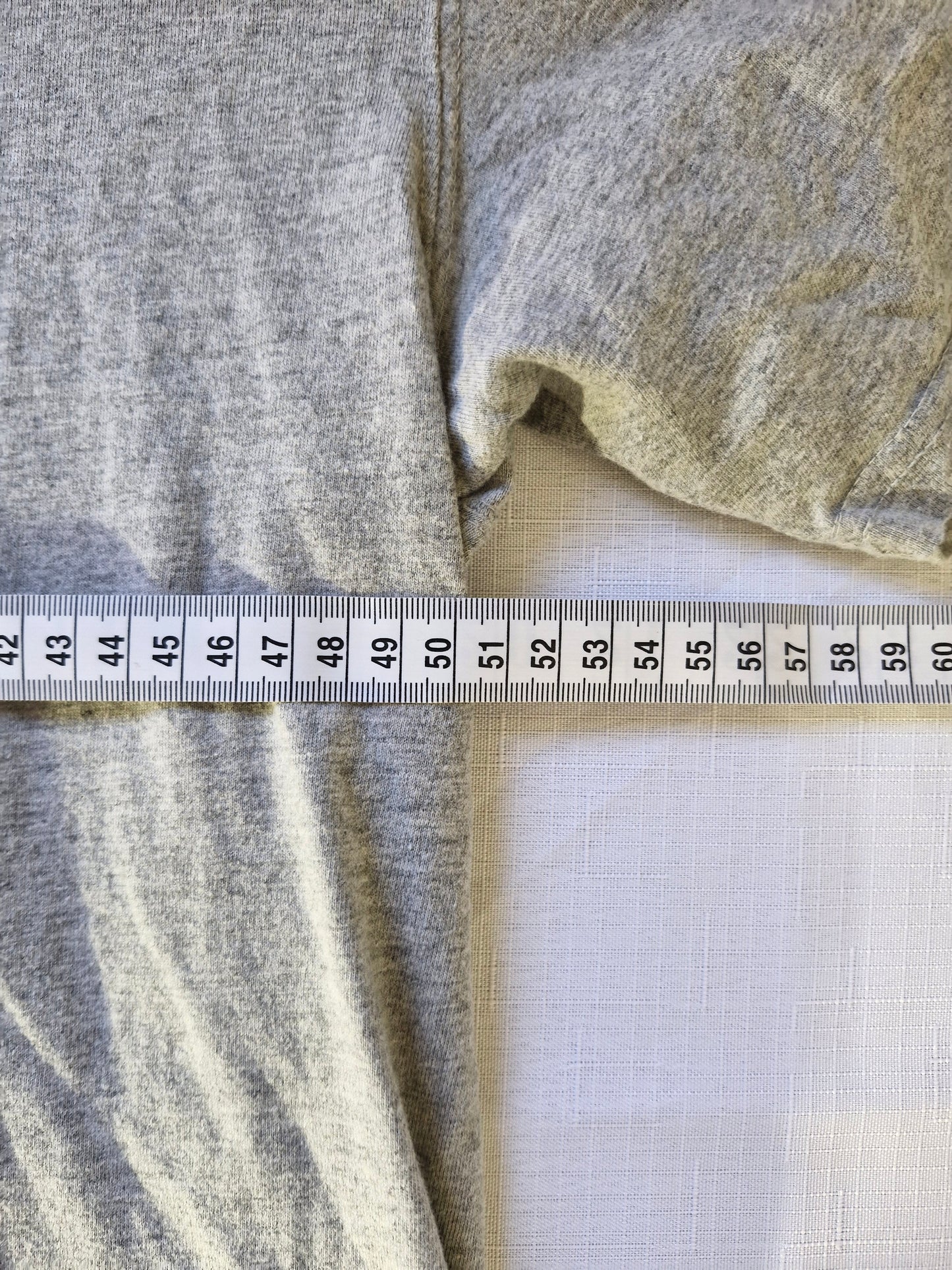 Samurai Warrior Graphic T-Shirt Grey - Japanese Streetwear Tee - Men's XL